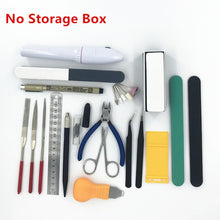 Load image into Gallery viewer, Hobby Modelling Tools Set Model DIY Accessories Cutting Mat Self Healing Grinding Machine Polishing Tools Kit For Gundam