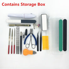 Load image into Gallery viewer, Hobby Modelling Tools Set Model DIY Accessories Cutting Mat Self Healing Grinding Machine Polishing Tools Kit For Gundam