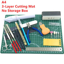 Load image into Gallery viewer, Hobby Modelling Tools Set Model DIY Accessories Cutting Mat Self Healing Grinding Machine Polishing Tools Kit For Gundam