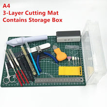 Load image into Gallery viewer, Hobby Modelling Tools Set Model DIY Accessories Cutting Mat Self Healing Grinding Machine Polishing Tools Kit For Gundam