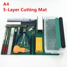 Load image into Gallery viewer, Hobby Modelling Tools Set Model DIY Accessories Cutting Mat Self Healing Grinding Machine Polishing Tools Kit For Gundam